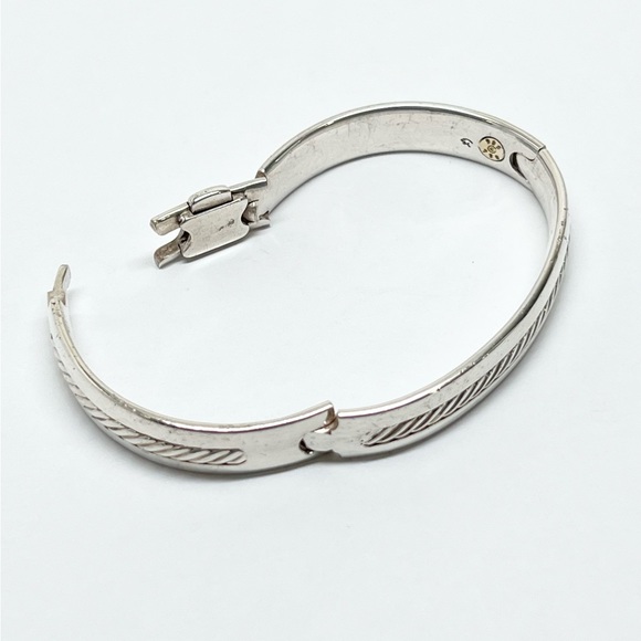 David Yurman Cable Inlay Bracelet .925/18K - Picture 5 of 8